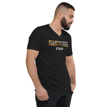 Load image into Gallery viewer, Unisex Short Sleeve V-Neck T-Shirt